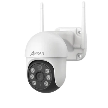 Уличная Wi-Fi камера видеонаблюдения Anran P3 Max 5 Мп 2K с поворотом и ночным видением