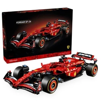Конструктор Technic Ferrari SF-24 Формула 1 Гоночный автомобиль болид блочный Феррари