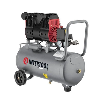 Компресор INTERTOOL PT-0033 24 л 1.5 кВт 8 aтм безмасляний