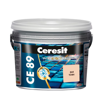 Фуга епоксидна для швів Ceresit CE89 Ultraepoxy Premium 844 тофі 2,5 кг