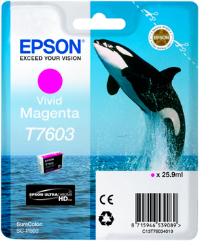 Tusz Epson T7603 25ml Vivid Magnet (C13T76034N10)