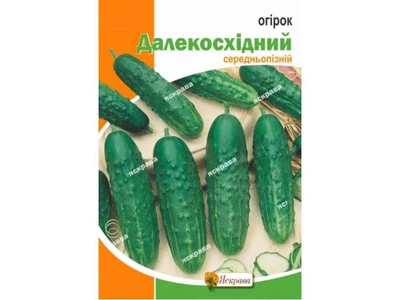Огірок ЯСКРАВА Далекосхідний максі (10 пачок) 5г