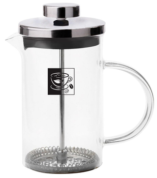 Чайник для заварювання кави і чаю Orion скляний Срібний 1 л (8592381113940)