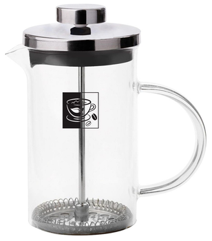 Чайник для заварювання кави і чаю Orion скляний Срібний 800 мл (8592381113933)