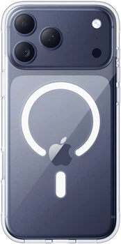 Чохол Belkin Magnetic Protective Clear для Apple iPhone 17 Pro Max Transparent (MSA032HQCL)