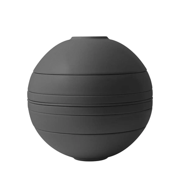 Столовий сервіз Villeroy & Boch La Boule 7 предметів 2 персони чорний (1016659094)