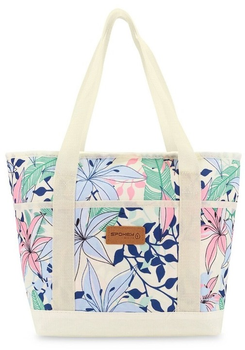 Термосумка Spokey ECO SIMPLY пляжна туристична пікнікова для їжі та напоїв об'ємом 12 л (5905339447555)