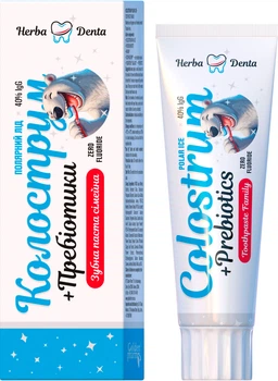 Сімейна зубна паста Golden Pharm Herba Denta Colostrum Полярна ніч 100 г (4820183474773)