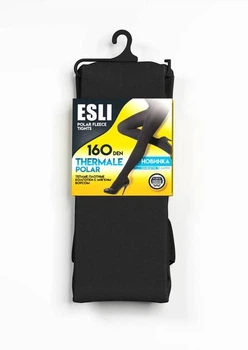 Колготи жіночі 160 ден Esli E Thermal Polar 4 розмір колір чорний