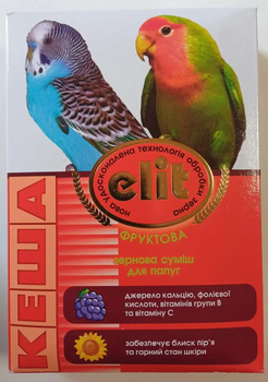 Корм для папуг КЕША Elit Фруктовий, 500 г