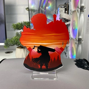 Акрилова Фігурка Берсерк Berserk Чорний Мечник 15 см