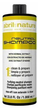 Шампунь Abril Et Nature Neutral без силіконів 1000 мл (8436009784924)