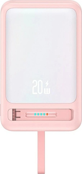 Powerbank Usams XM Series CD219 10000 mAh 22.5W Pink (6958444908922)