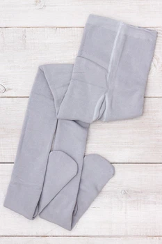 Зимові колготки для дівчинки однотонні NoBrand 74 Сірий (p-18434-218092)