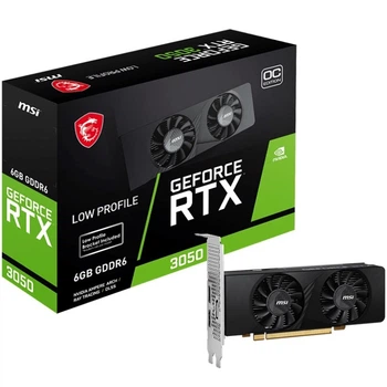 Відеокарта MSI GeForce RTX 3050 LP E 6G OC