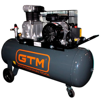 Поршневой компрессор воздушный GTM KCH2070B-100L (2.2 кВт, 300 л/мин, 100 л) (27156)