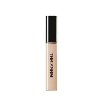 Консилер со светоотражающими частицами The Saem Cover Perfection Tip Concealer 7мл 1.0 Clear Beige