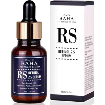Омолаживающая сыворотка с ретинолом Cos De Baha Retinol 2.5% Serum 30 мл