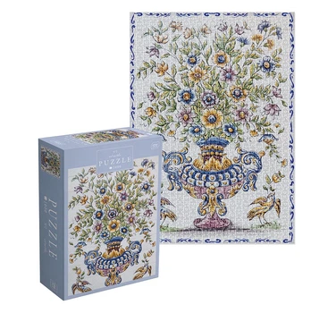 Пазли тришарові панорамні Art on Tiles 2 Мистецтво на плитці 1000 шт Interdruk 385413