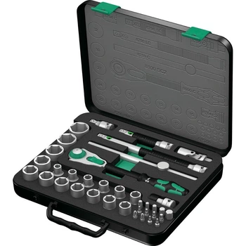 Набор инструментов Wera 8100 SC 2 Zyklop Speed 1/2" 37 предметов (05003645001)