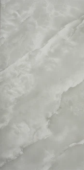 Самоклеящаяся глянцевая РЕТ-панель под цвет структуры (Пастельный Графитовый дымчатый с оттенком серый) 600х300х2.5 мм