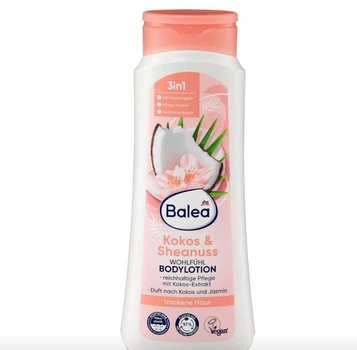 Лосьон для тела с кокосом и маслом ши Balea Wohlfühl Bodylotion Kokos & Sheanuss 400 мл