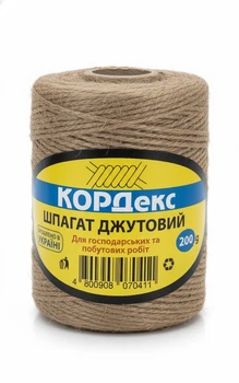 Шпагат джутовый 0.1 кг Cordex