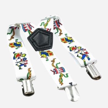 Подтяжки детские Weatro det-pd-043 2,5 см Белые (2795624790)