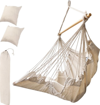 Krzesło brazylijskie z podnóżkiem Ikonka