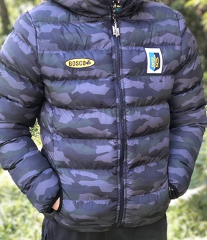 Чоловіча зимова куртка Bosco Sport Ukraine s камо 2025/26