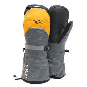 Рукавиці Rab Expedition 8000 Mitts Grey/Yellow L (1033-RB QED-23-GO-L)