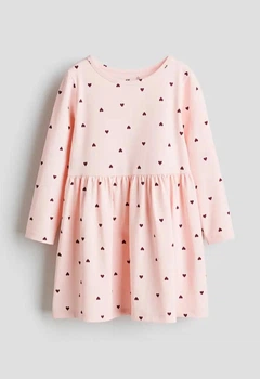 Сукня для дівчинки рожева серця H&M 98-104см (400011839)