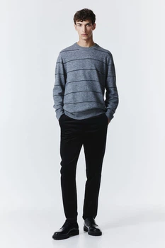 Штани вельветові H&M 271195335 29 Чорний
