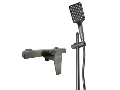 Смеситель для душевой кабины со стойкой MILLZ серый MRS-AL-E2-1(Gray)