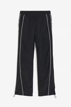 Штани спортивні H&M 271203817 XXS Чорний/Білий
