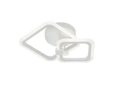 Светодиодная люстра INTEREES IS C9053-1+1 WH