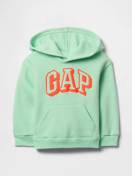 Дитяча худи на флісі GAP з логотипом 1159846054 (Зелений 2) на зріст 95 см