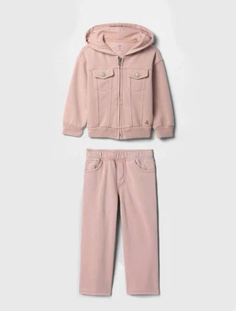 Тёплый комплект GAP куртка и штаны 1159842438 (Розовый 18-24M) на рост 90 см