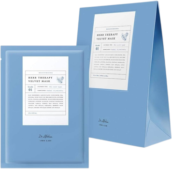 Zestaw maseczek do twarzy Dr. Althea Pro Lab Herb Therapy Velvet w płachcie 10x27 g (8809447250656)