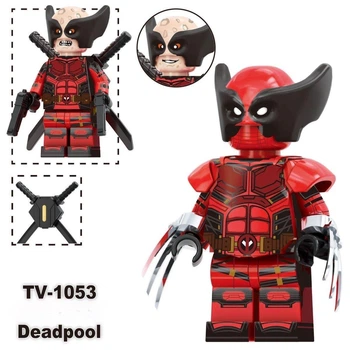 Фігурка мініфігурка до конструктора Marvel Дедпул Логанпул Росомаха Deadpool Loganpool TV1053 280