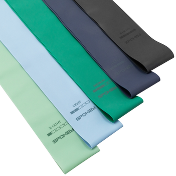 Гумки для фітнесу Spokey ARTIO набір з 5 шт 943618 (5905339436184)