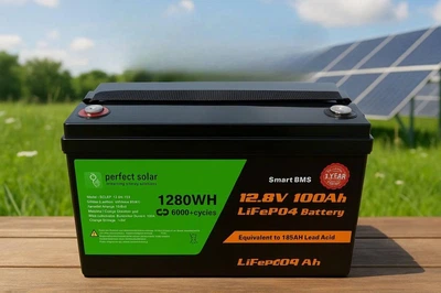Акумулятор Perfect Solar LiFePO4 12V 100 Ah ( Літій-залізо-фосфатний)