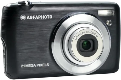 Фотоаппарат AgfaPhoto DC8200BK 21 Мп / CMOS / Full HD 24 fps / 8Х зум / Черный Б/В