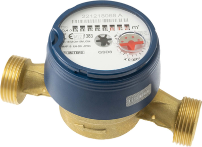 Wodomierz BMeters GSD8-I 130 mm Niebieski