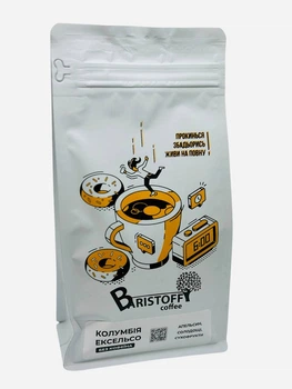 Кава в зернах Colombia Excelso без кофеїну, 250гр.