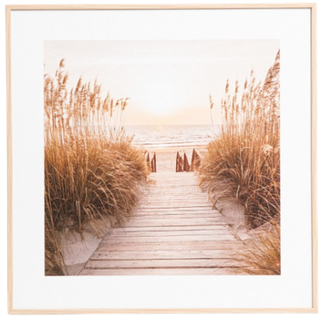 Картина Homla спуск на пляж 30 x 30 см (5906496757655)