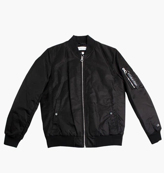 Куртка Calvin Klein MenS Classic Ma-1 Nylon Bomber Jacket Black CM154122-TN0 XL