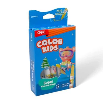 Фломастер Color Kids 12 цветов для детского творчества. (541700)