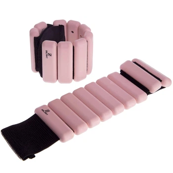 Утяжелители для рук и ног Zelart Fit 3274 2 шт по 0,5 кг Pink