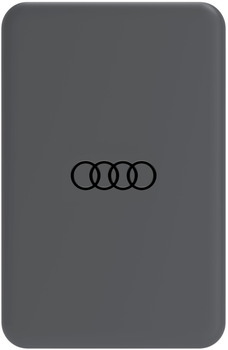 УМБ Audi Big Logo 5000 mAh 15W Space Gray (6955250226493)